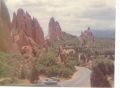 Winding road through Garden of the Gods (May 1972)