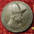 A famous portrait medal by Pisanello made in Florence, 1438