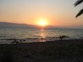 Sunset over the Kinnereth, west of Ein Gev