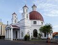 Blenduk Church, Semarang. Built in 1753, it is the oldest church in the province.