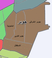 الأحياء الأربع لبلدية جوبر