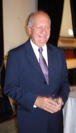 Ricardo Lagos - Visita a la Moneda 2006.JPG