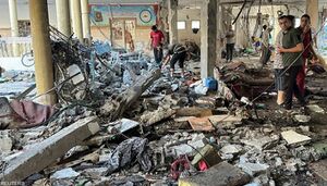 مسجد مدرسة التابعين بعد هجوم 10 أغسطس 2024.jpg