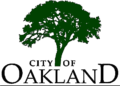 Logo of the City of Oakland