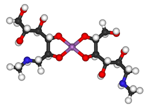 Meglumine antimoniate major component 3D.png