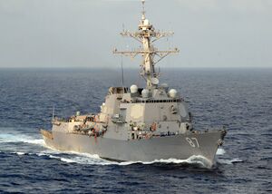 US Navy 080729-N-3392P-025 The guided-missile destroyer USS Mason (DDG 87) steams through the Atlantic Ocean.jpg