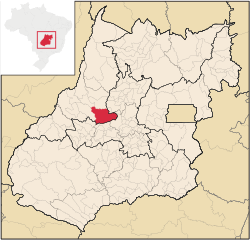 Location in Goiás state