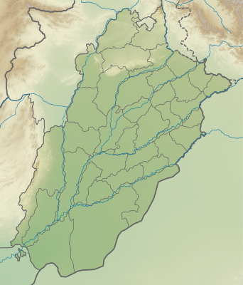 Pakistan Punjab relief map.svg