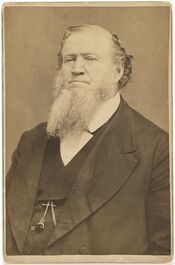 Brigham Young by Charles William Carter, c. 1865, albumen silver print, from the National Portrait Gallery - NPG-NPG 80 284Young-000001.jpg