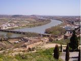 El río Ebro a su paso por Tudela