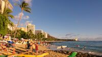 Waikīkī Beach is one of the most well-known beaches in the world