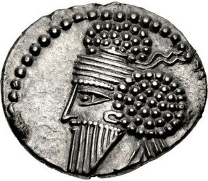 Coin of Osroes I (cropped), Ecbatana mint.jpg