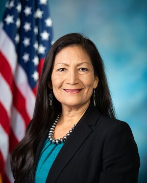 Deb Haaland, official portrait, 116th Congress.jpg