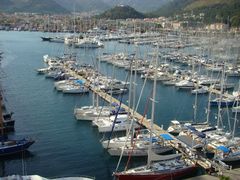 View of Netsel Marina and Marmaris town