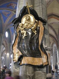 Gian lorenzo bernini, Cenotafio di Suor Maria Raggi (1647-53).JPG