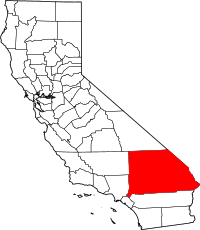 Location in the state of California