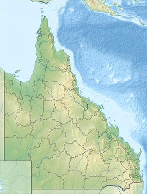 Location map Australia Queensland