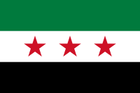 Flag of Syria 2011, observed.svg