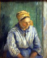 Washerwoman, Study, 1880