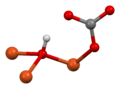 Coordination environment of hydroxide 1