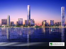 تخيل لمنظر مدينة الملك عبد الله الاقتصادية حين تكتمل