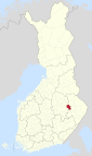 Kaavi sijainti Suomi.svg