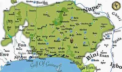 الحيز الثقافي المسمى أرض اليوروبا في غرب أفريقيا