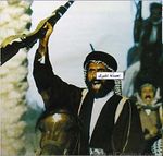 غازي التكريتي في مشهد من الفيلم