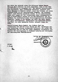 وثيقة من ألمانيا الشرقية تشير أن فايز الدويري عمل مستشارا للجهاديين باشراف أمريكي.