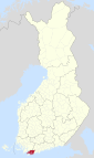 Raasepori sijainti Suomi.svg