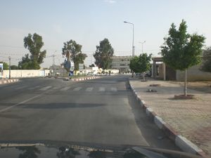 الطريق الرئيسي لمدينة جلمة.