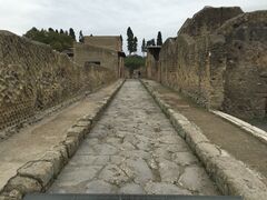 Paved street in Herculaneum
