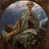 Cesare Saccaggi (it), La Vetta, (1898)