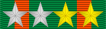 Navy and Marine Corps Achievement Medal ribbon, 13th award.svg