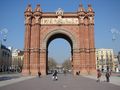 The Arc de Triomf