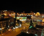 Da Lat Center Market during nighttime