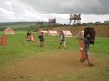 Reenactment of the siege of Alesia in Alise-Sainte-Reine