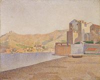 The Town Beach, Collioure, 1887, Metropolitan Museum of Art مدينة نيويورك