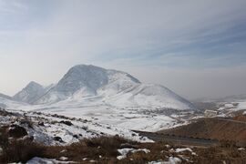 View of Karki from Armenia's main north-south highway.