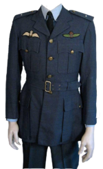 زي القوات الجوية الملكية المصرية.