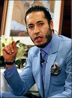 الساعدي القذافي