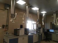 معمل التحليل داخل محطة الجميل.