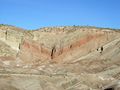 Rainbow Basin Syncline in the Barstow Formation near Barstow, California