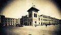 محطة سكك حديد القاهرة في عام 1928.