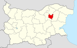 Targovishte Municipality ضمن بلغاريا ومحافظة ترگوڤيشته.