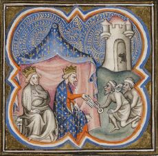 Richard and Philip at Acre