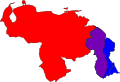 Venezuela Guyana Essequibo dispute map.svg
