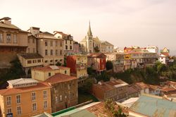 Houses in Valparaiso