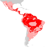 Panthera onca distribution.svg