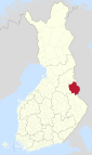Kuhmo sijainti Suomi.svg